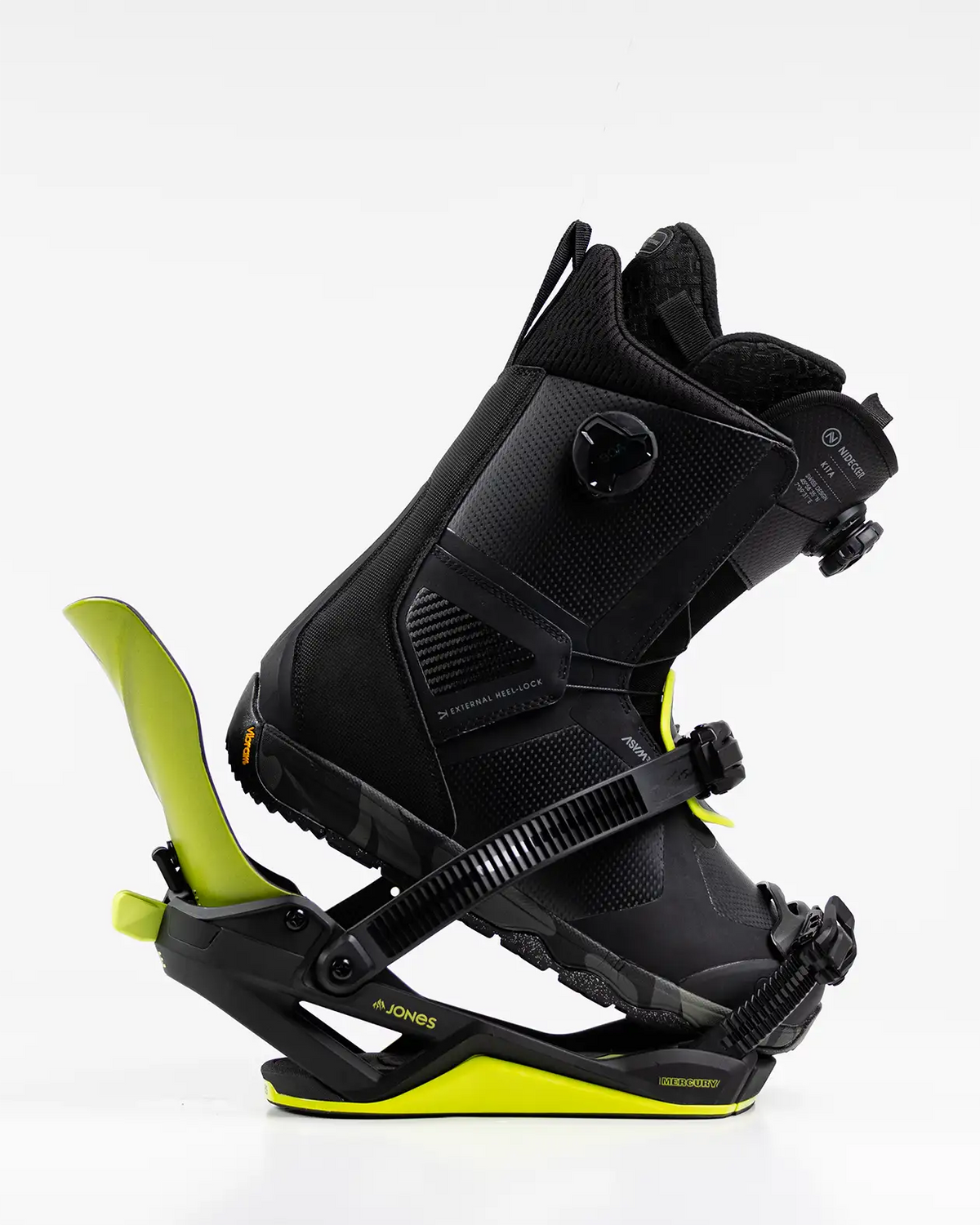 Mercury FASE® Snowboard Binding 2026 | Jones Mercury FASE® Snowboard Binding 2026 Bindings Jones Snowboards High Performance