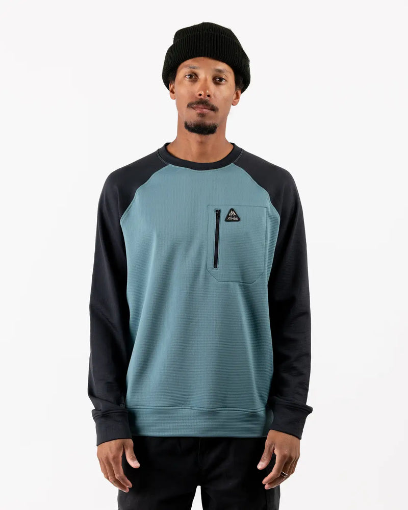 Men’s Flagship Recycled Grid Fleece Crew 2026