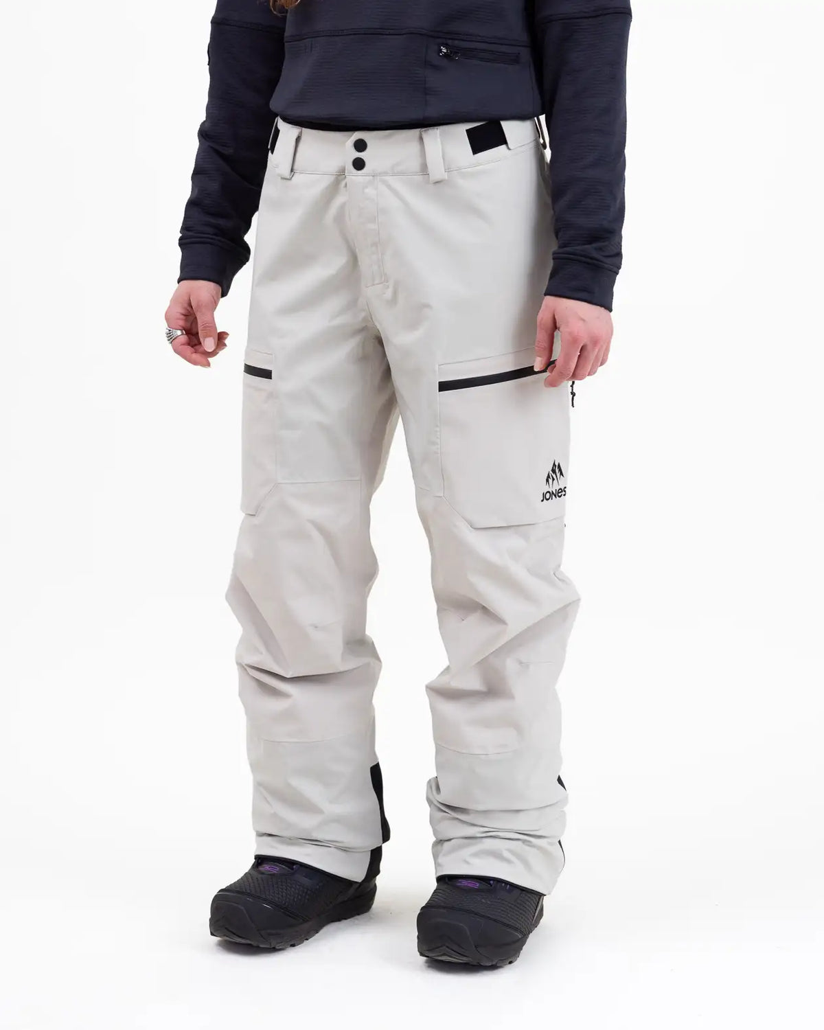 Women’s MTN Surf Recycled Pants | Jones Women’s MTN Surf Recycled Pants Jones Snowboards High Performance 7630949119179 J.26.PTW.MPT.GY.1XS.1
