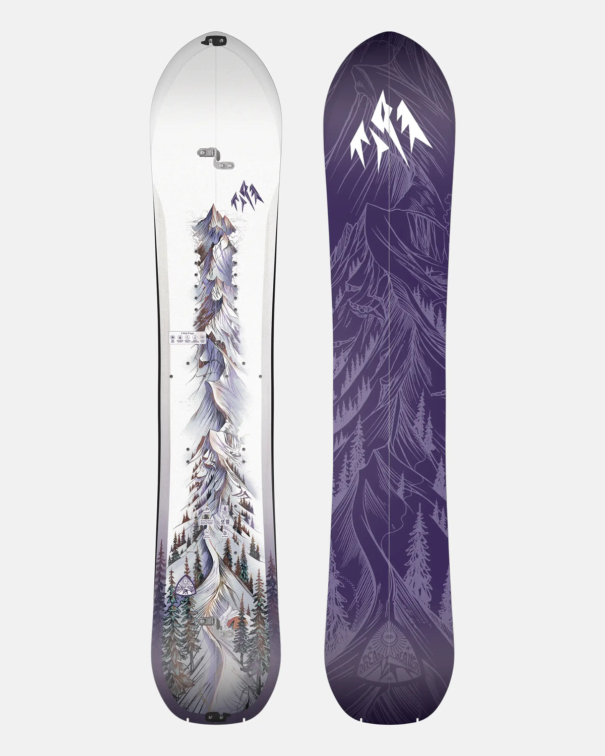 2027款女款Dream Weaver 2.0分体雪板 2027款女款Dream Weaver 2.0分体雪板 Jones Snowboards 分体雪板 高性能